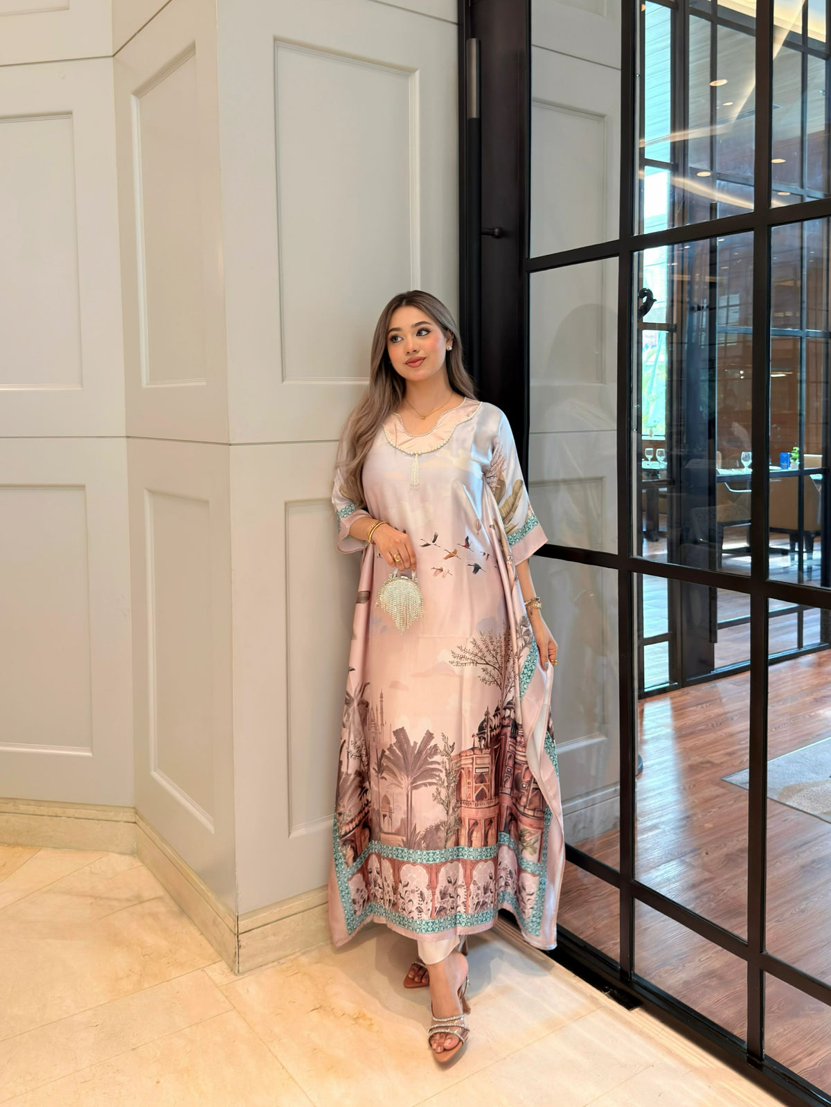 Blush Heritage Muse Kaftan