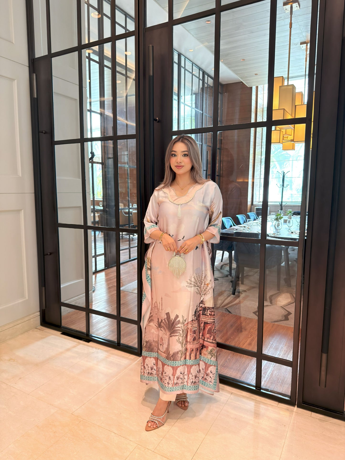 Blush Heritage Muse Kaftan