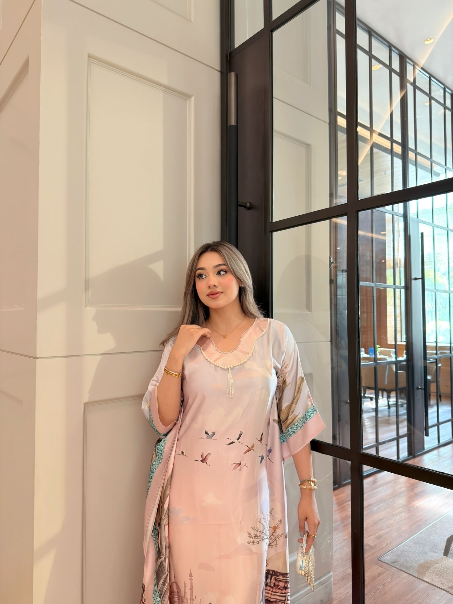 Blush Heritage Muse Kaftan