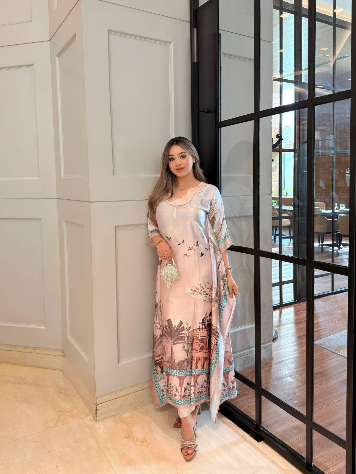 Blush Heritage Muse Kaftan