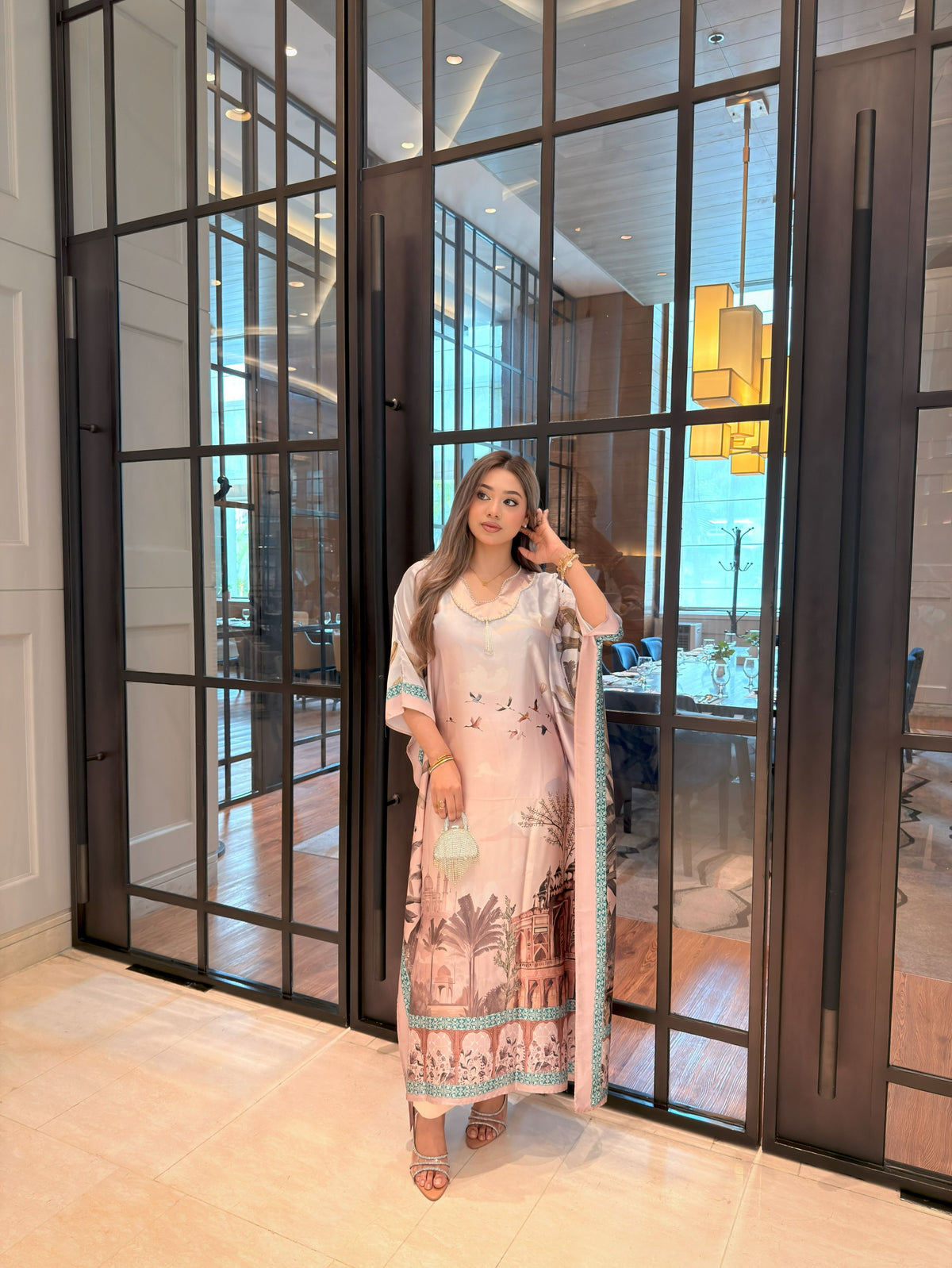 Blush Heritage Muse Kaftan