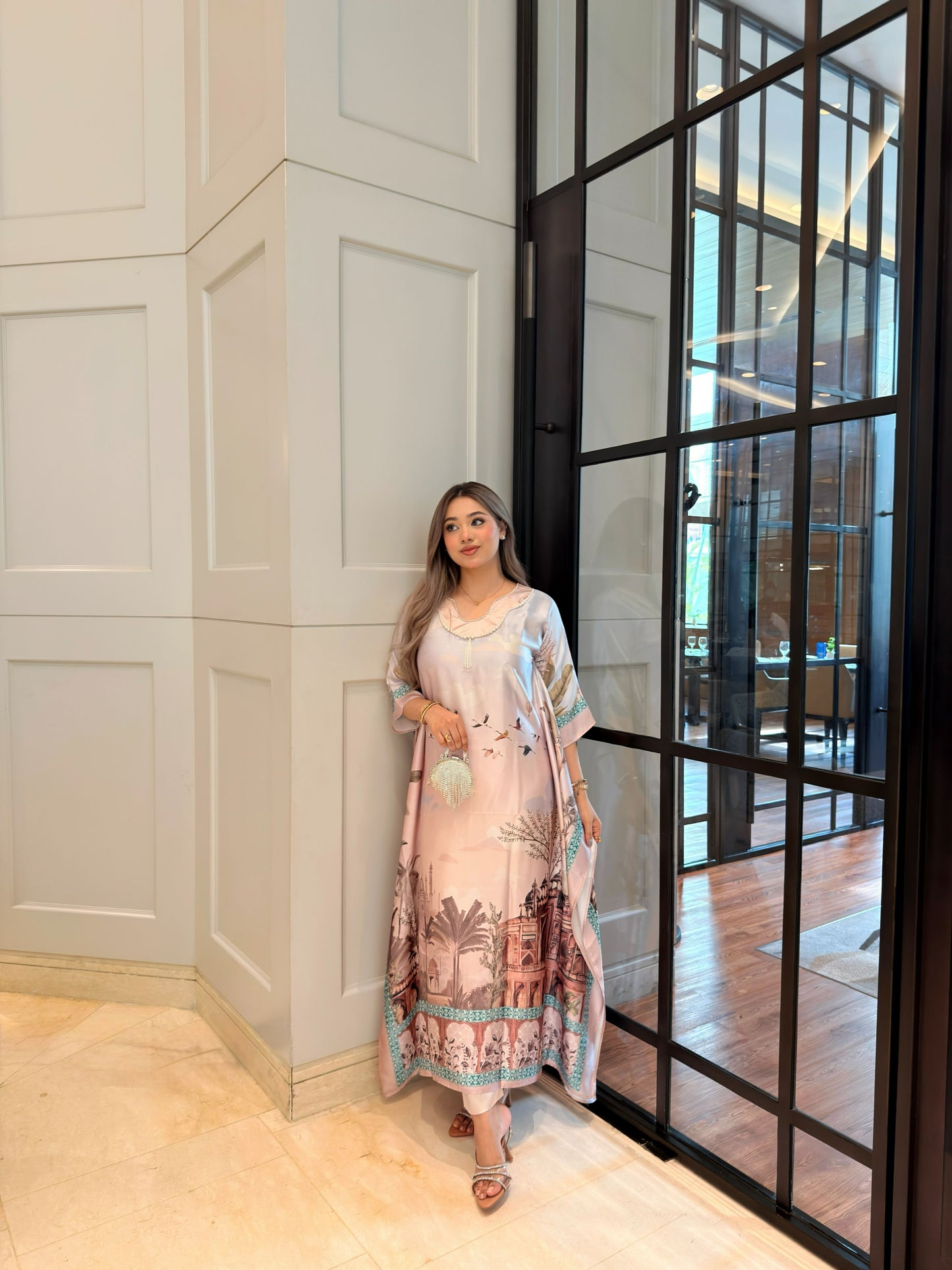 Blush Heritage Muse Kaftan