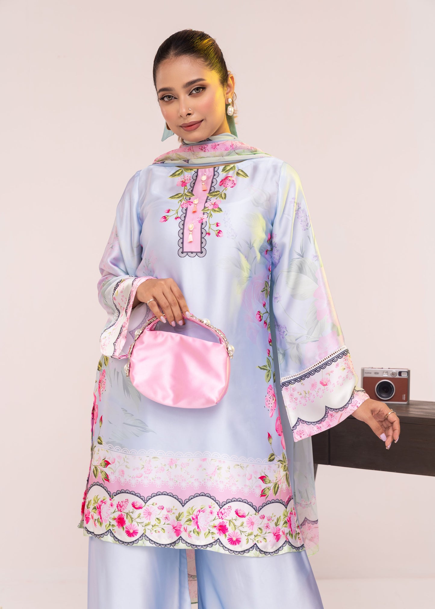 Serene Blossom Luxe Three-Piece Set