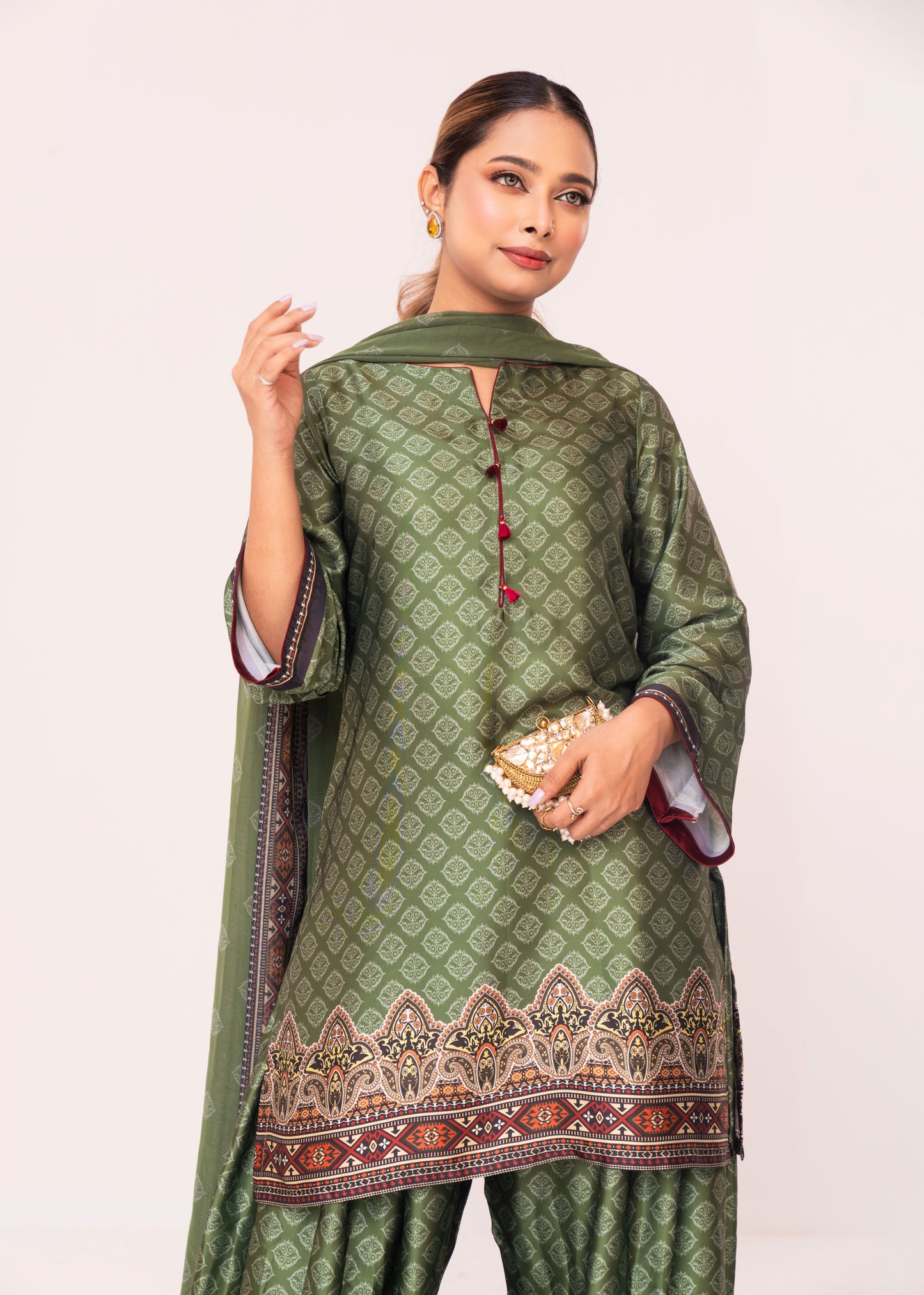 Olive Heritage Grace Three-Piece Set