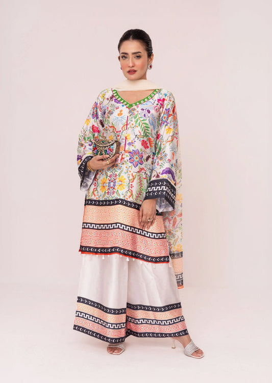 Garden Reverie Floral Three-Piece Set