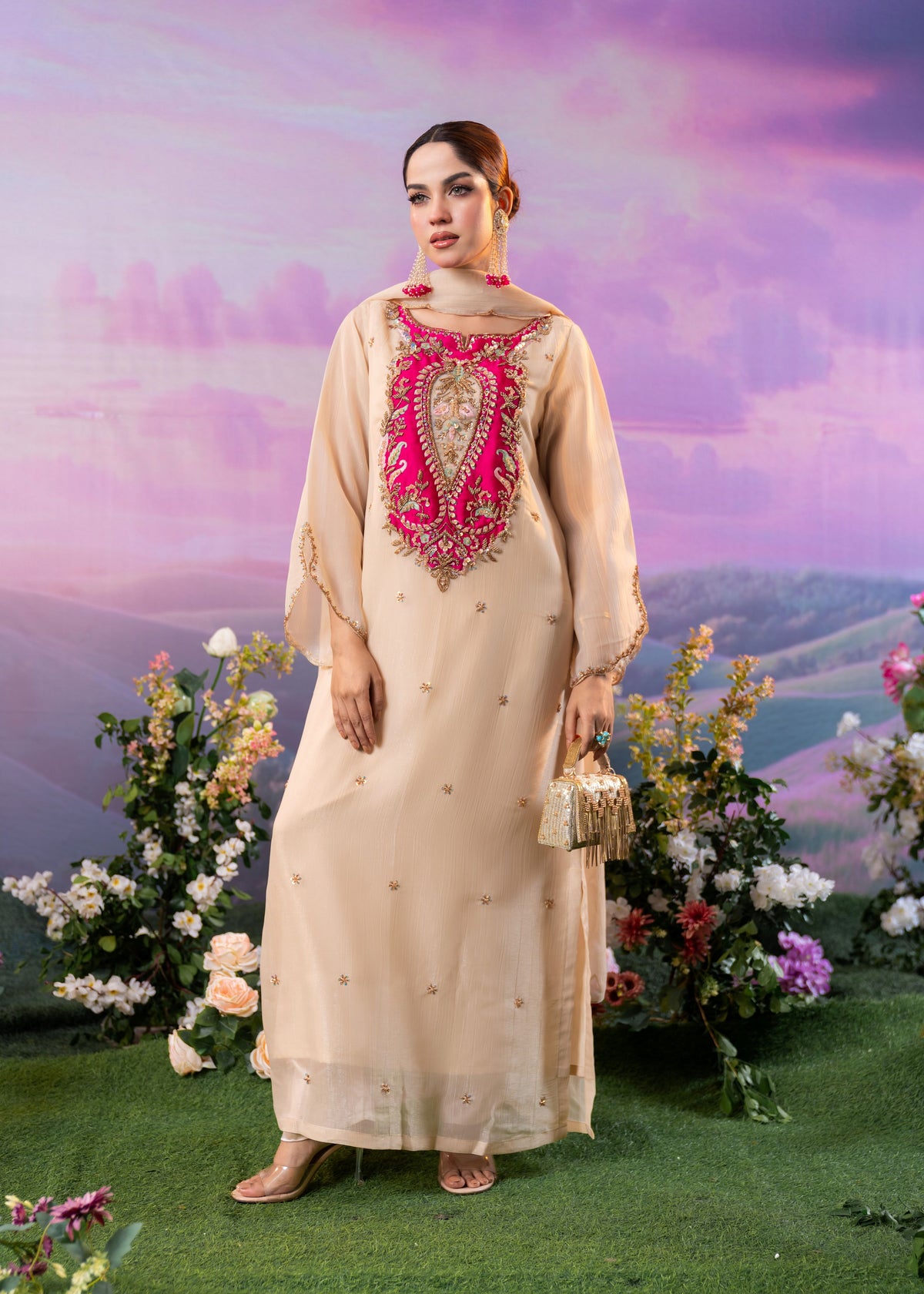 Blush Royale Long Kameez