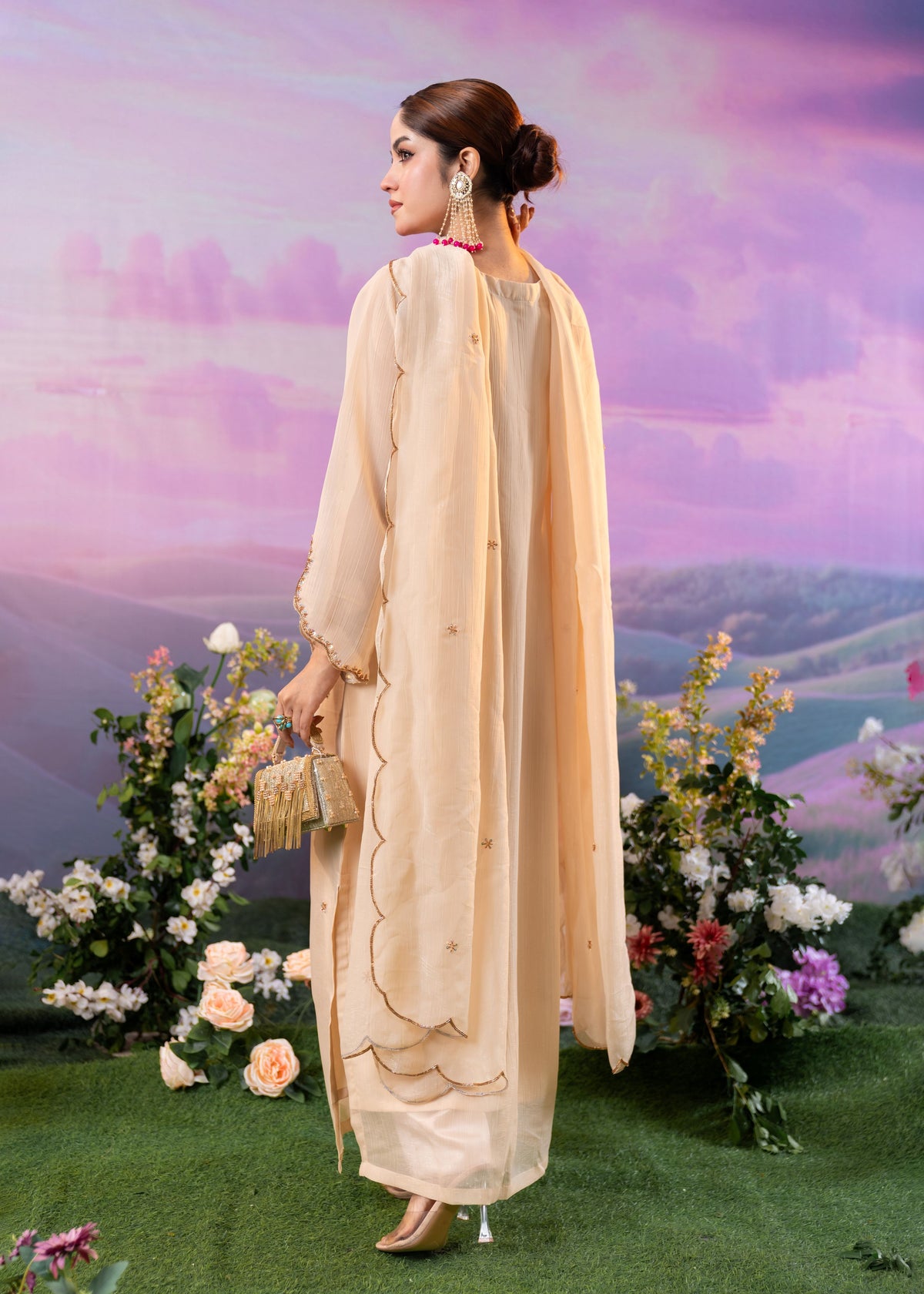 Blush Royale Long Kameez