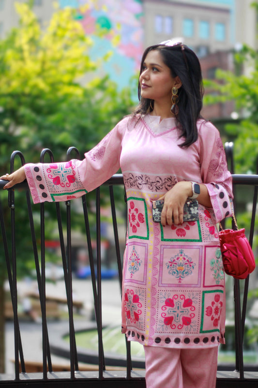 Blush Garden Co-Ord Set