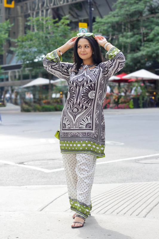 Urban Ethnic Fusion Co-Ord Set