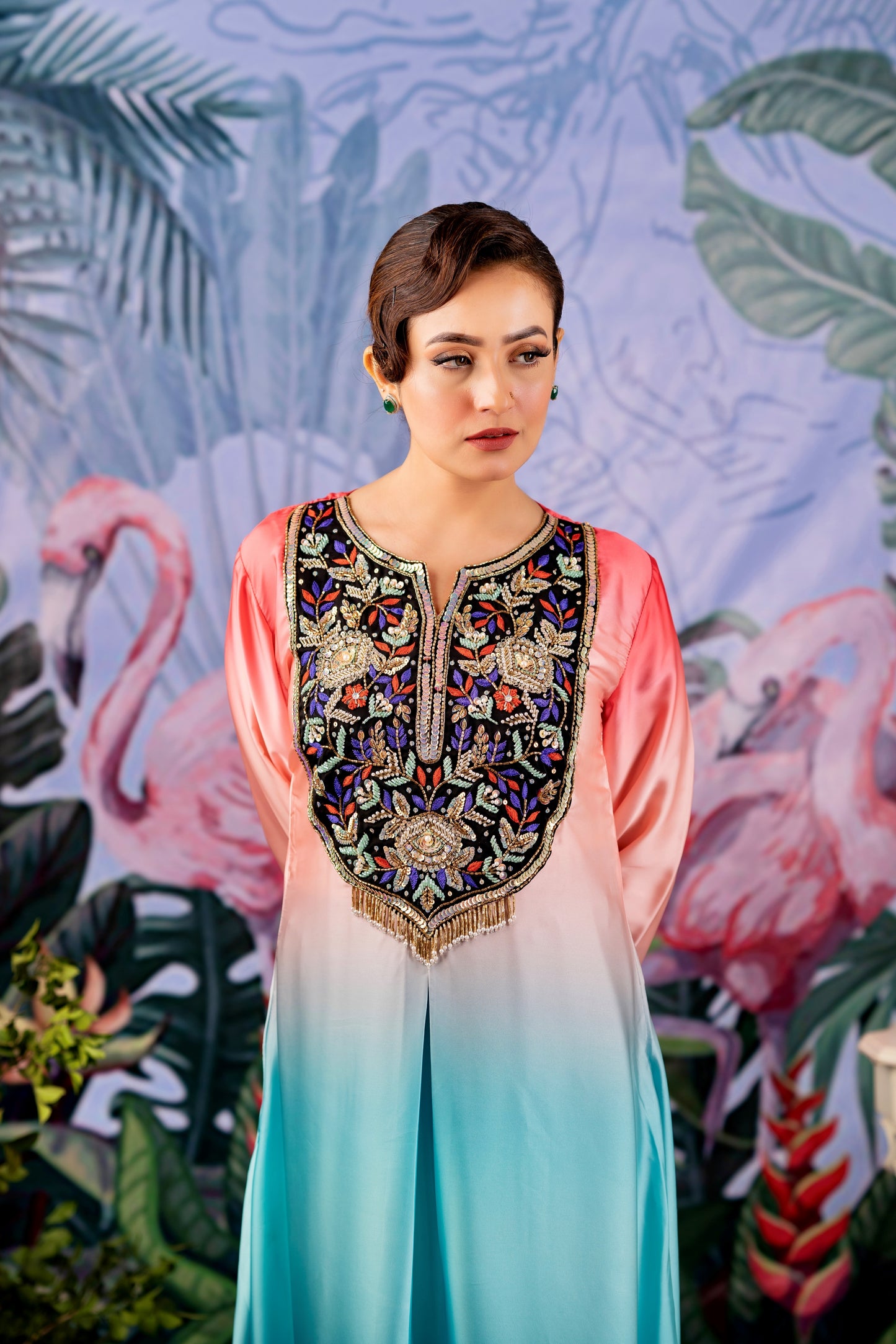 Ombre Elegance Kameez