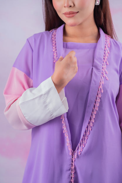 Lavender Pastel Block Co-Ord Set