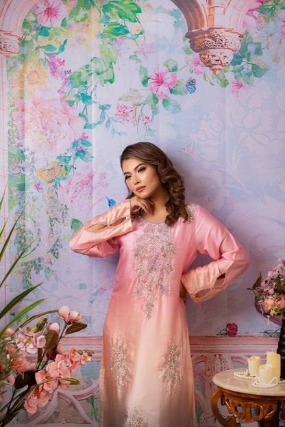 Blush Lagoon Luxe Kameez