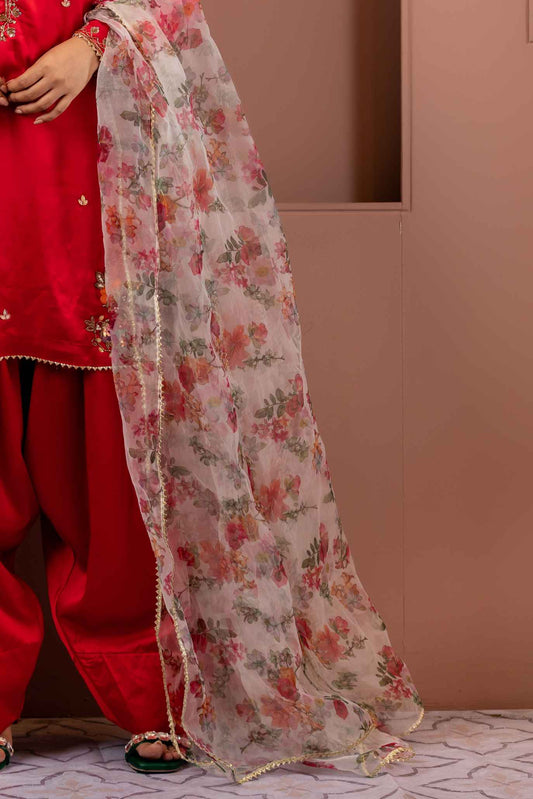 Floral Whisper Dupatta