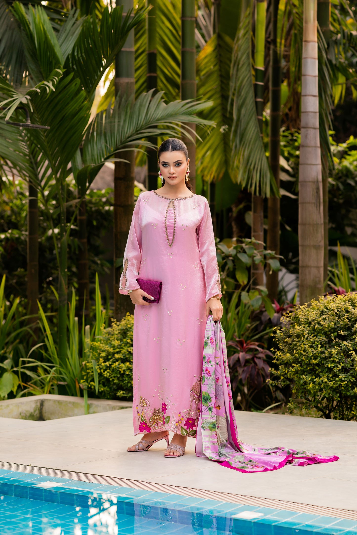 Blush Bloom Serenity Three Piece  set