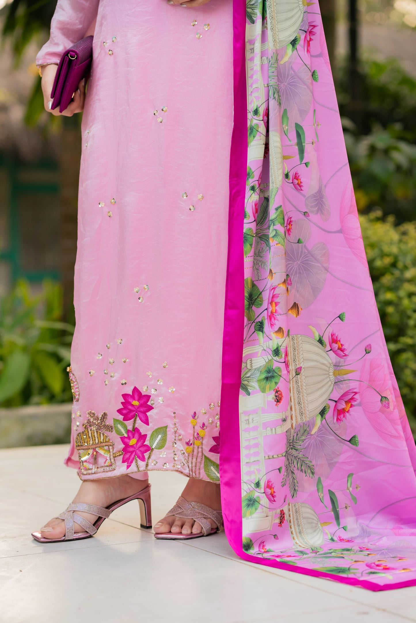 Blush Bloom Serenity Three Piece  set