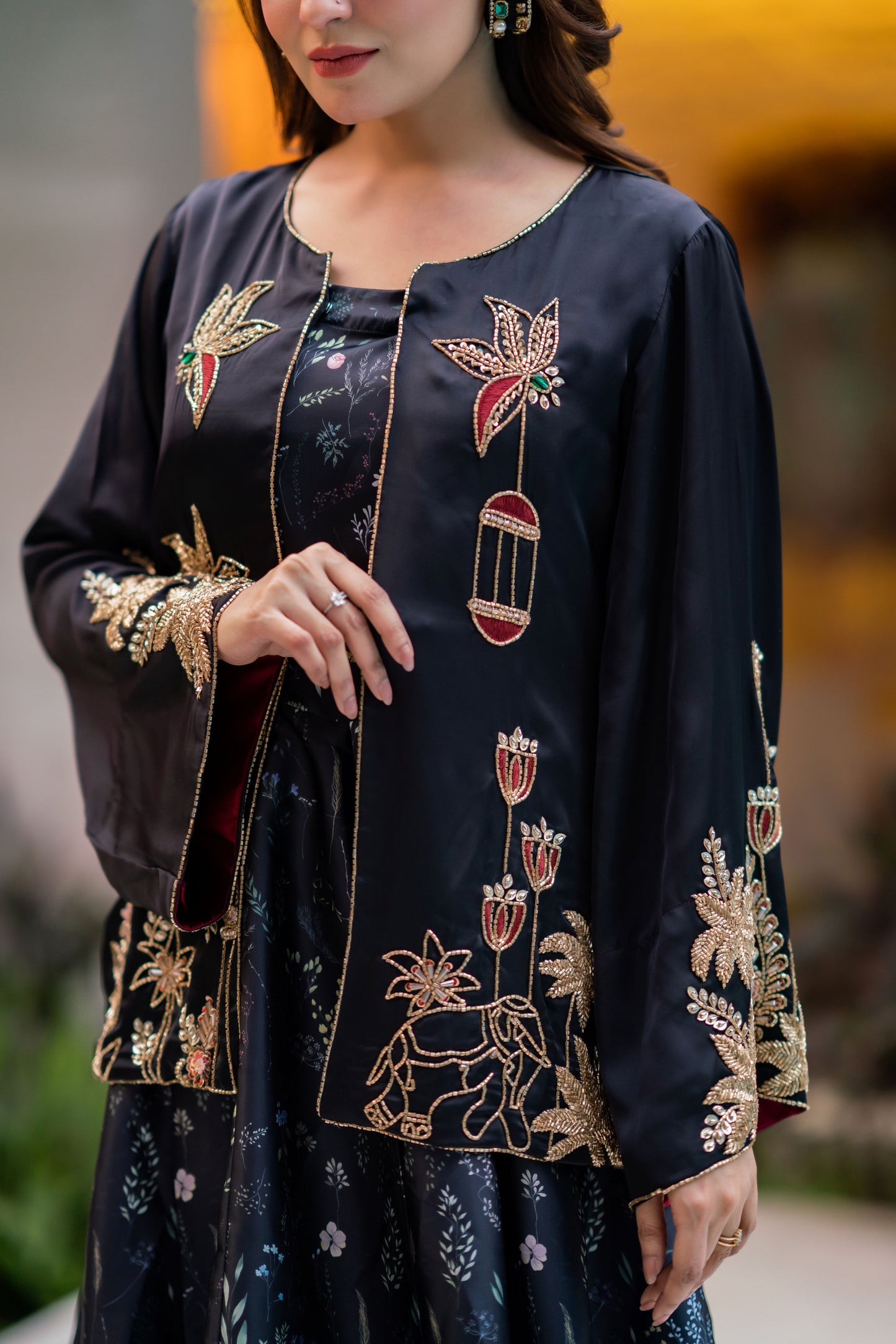 Midnight Garden Majesty Gown