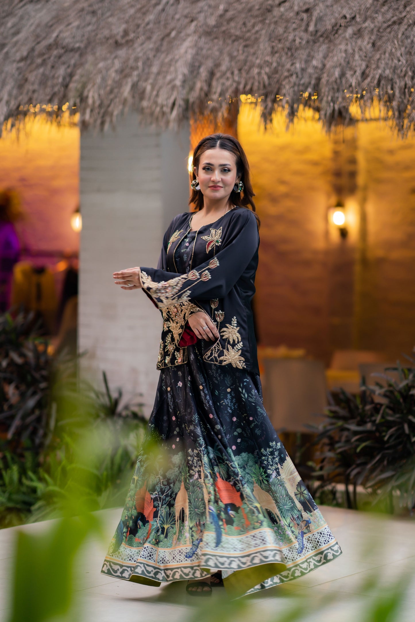 Midnight Garden Majesty Gown