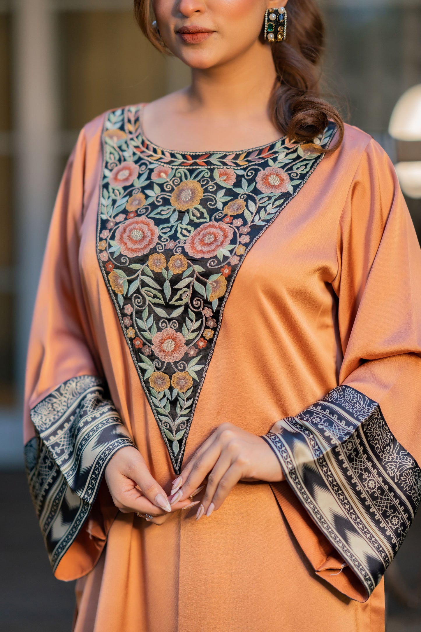 Blush Copper Elegance Three Piece  Set