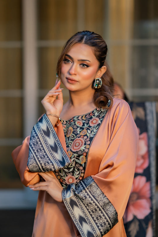 Blush Copper Elegance Three Piece  Set