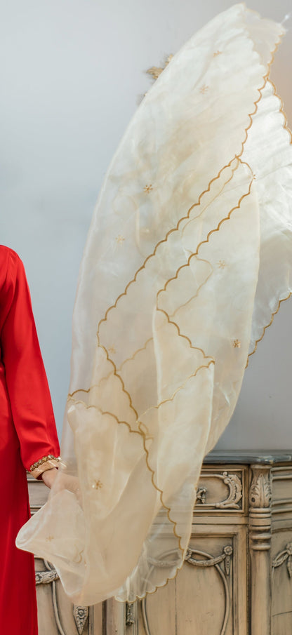 Graceful Embroidered Dupatta