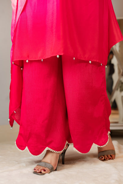 Sunset Ombre Kurti Set