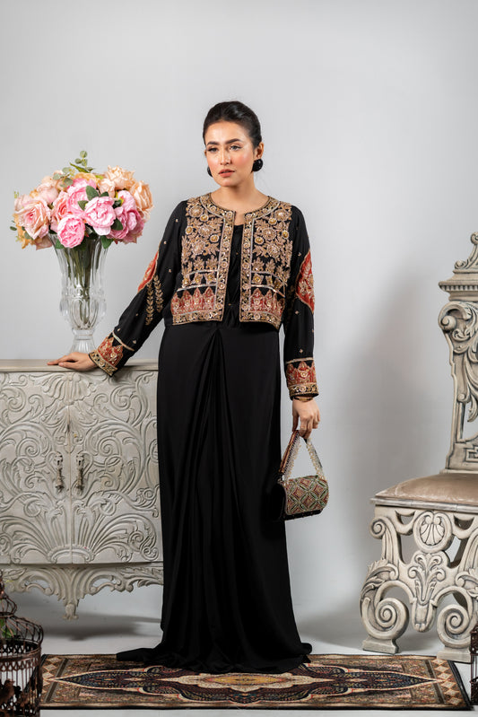 Royal Noir Coaty Elegance