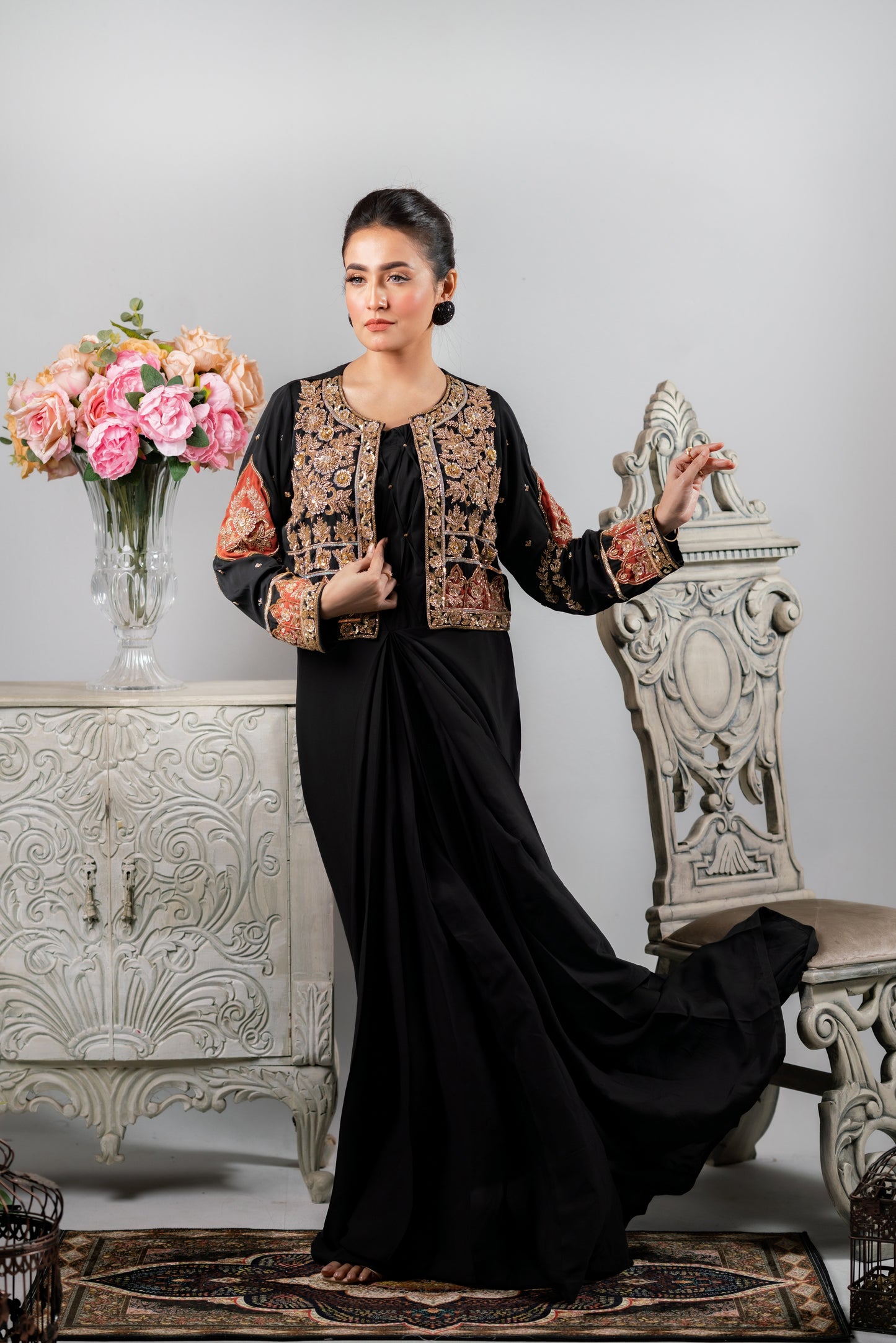 Royal Noir Coaty Elegance