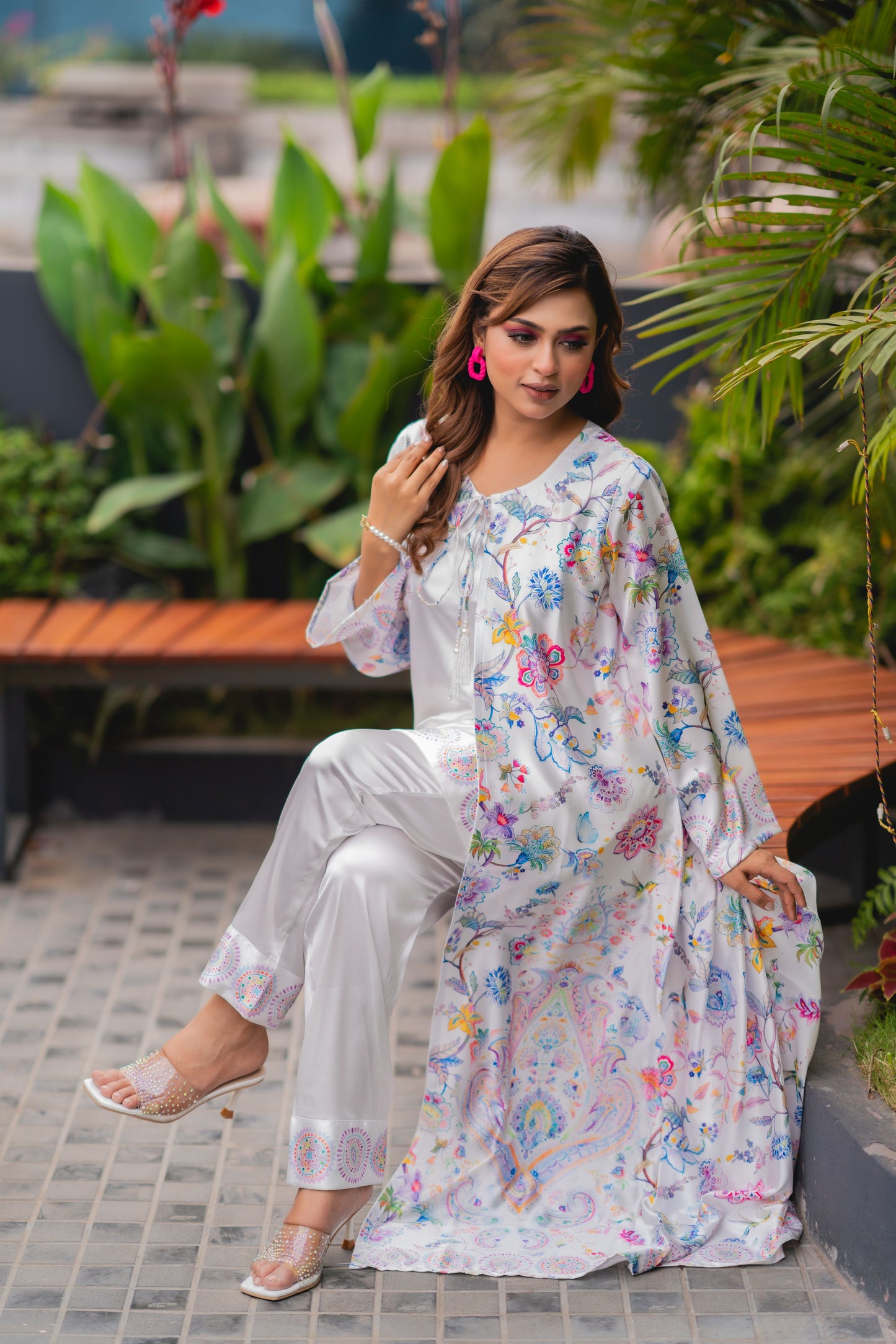 Pastel Garden Grace Shrug Set