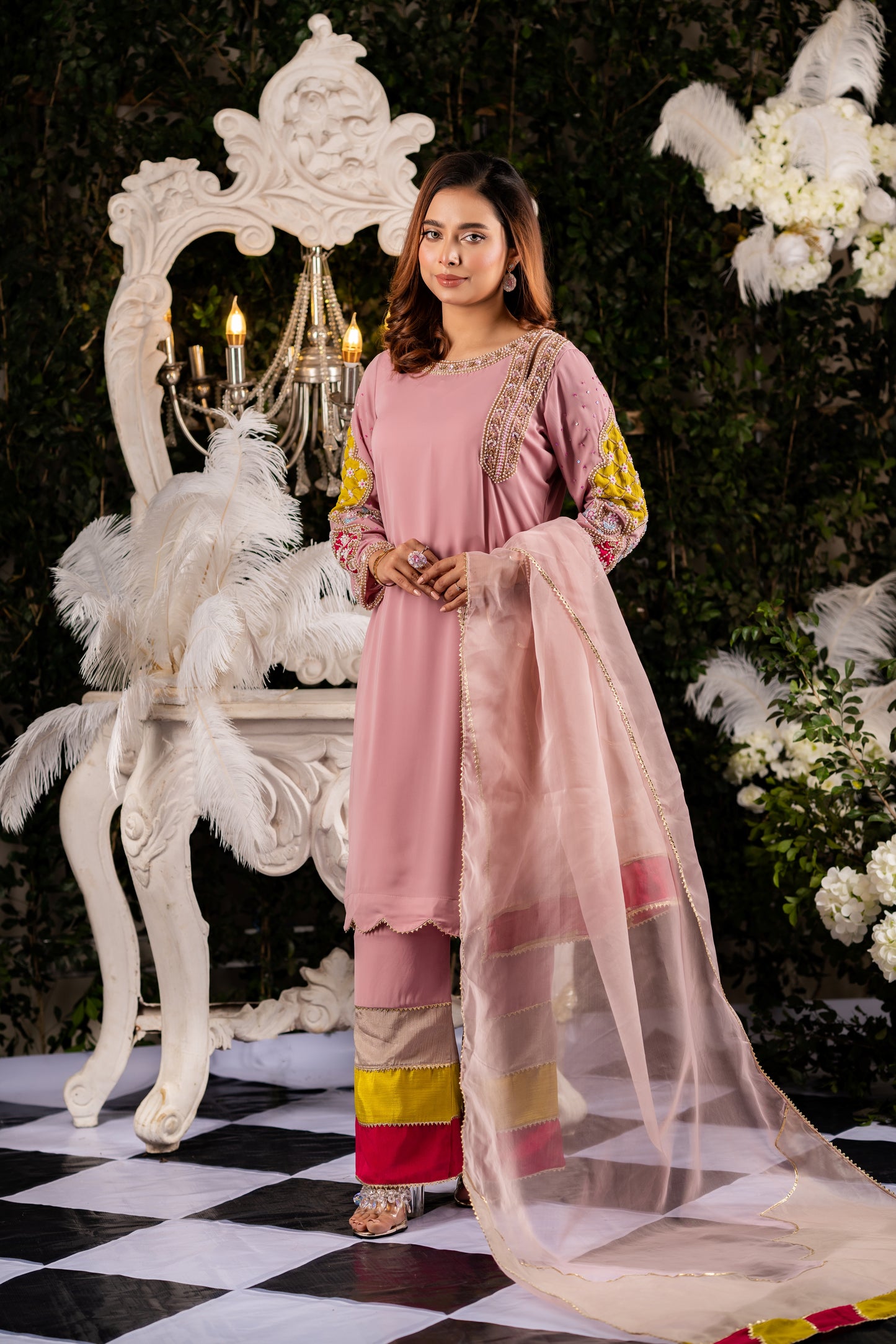 Blush Elegance Shalwar Kameez Set