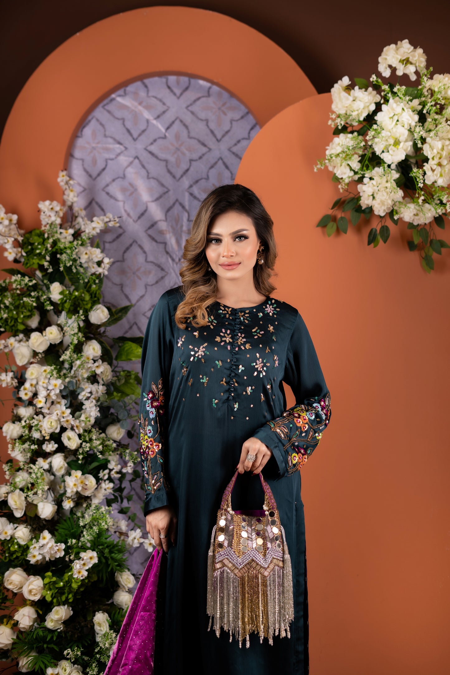 Enchanted Bloom Kameez with Pant