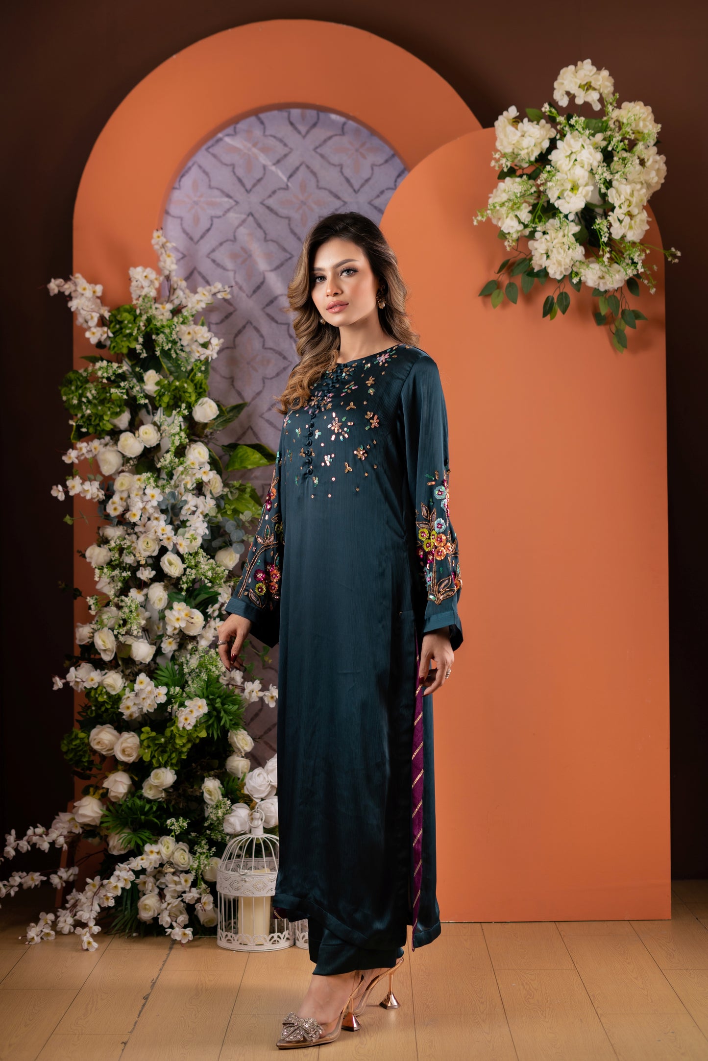 Enchanted Bloom Kameez with Pant
