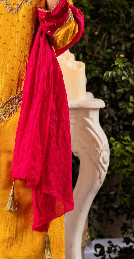 Rose Fizz Festive Dupatta