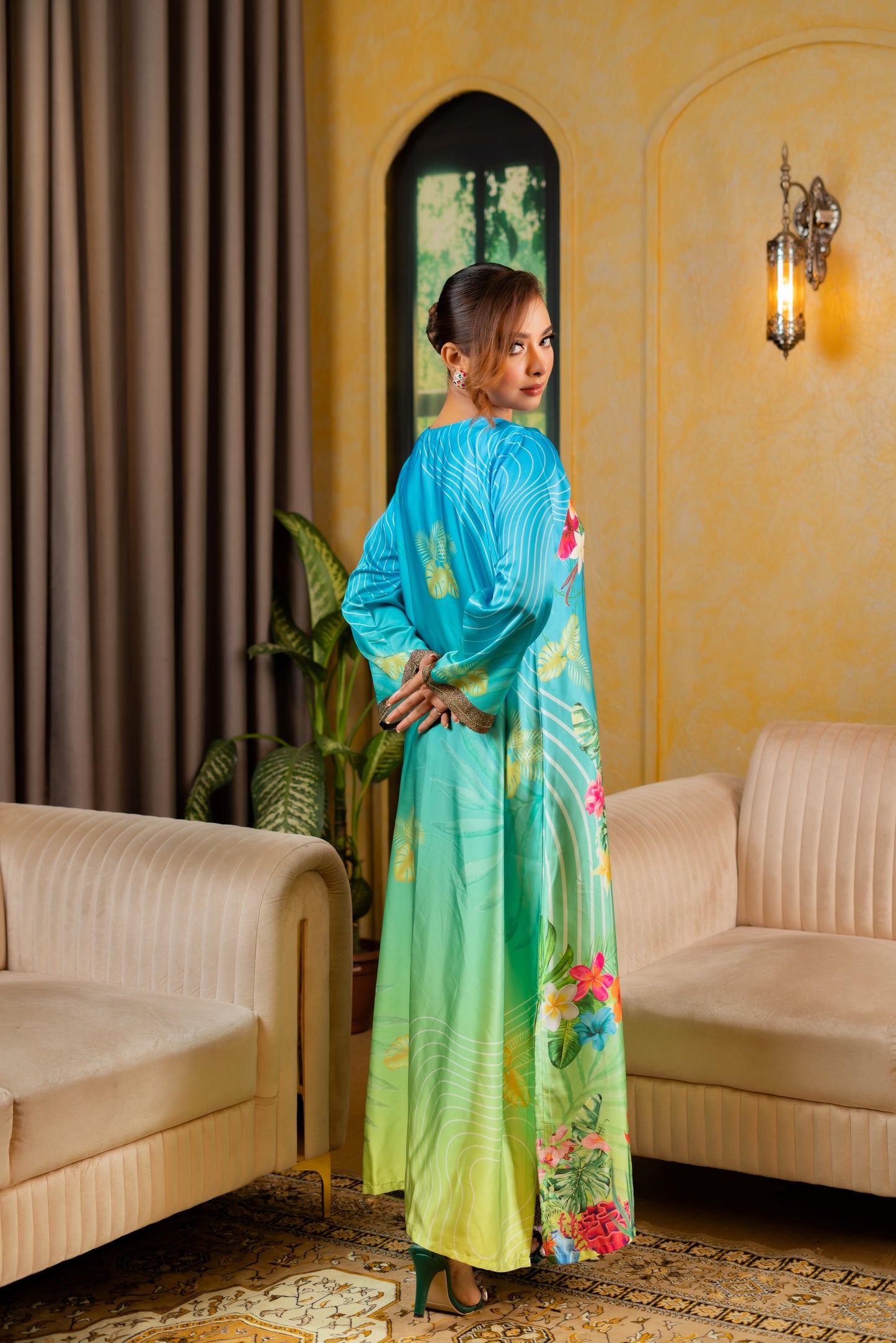 Tropical Breeze Long Kameez And Pant
