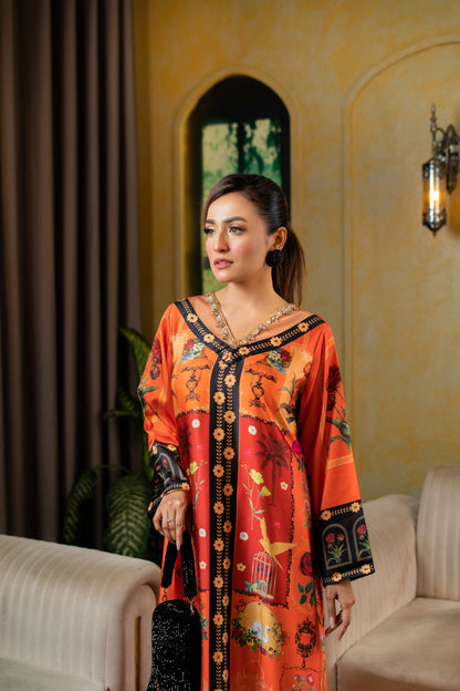Sunset Muse Long Kameez And Pant