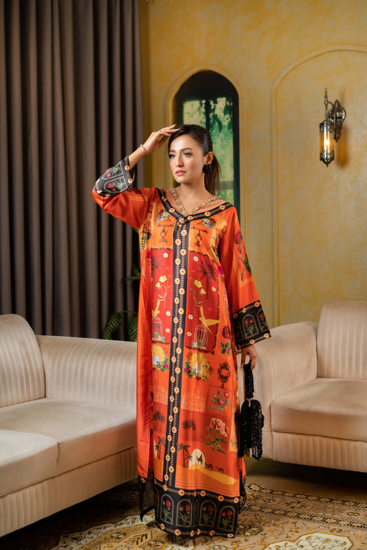 Sunset Muse Long Kameez And Pant