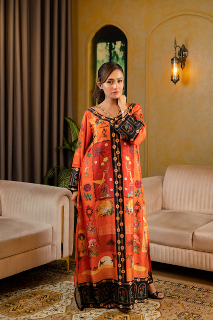 Sunset Muse Long Kameez And Pant